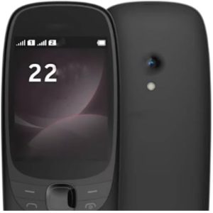 6310 Dual SIM Mobile Phone - Black &&