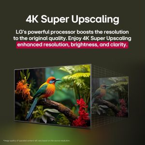 ⁦LG 55 inch NanoCell AI NANO80 4K Smart TV AI Magic remote HDR10 webOS25-55NANO80A6A.AFU (2025 Model) (Check before accepting delivery)⁩ - الصورة ⁦4⁩