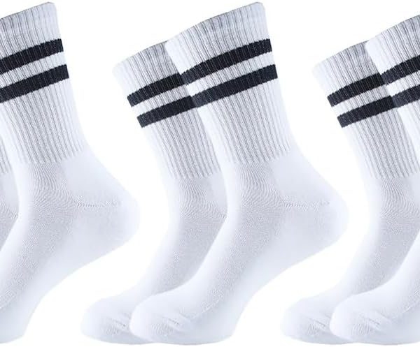 Sam socks set of 3 half towel sport Long sock Women size 36-40 EU