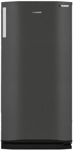 TORNADO Deep Freezer Inverter No Frost 6 Drawers 223 Liter Dark Stainless RH-H22TV-DST
