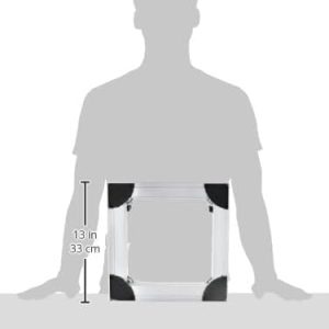 ⁦Generic Water Cooler Base Size 33 Moving Wheel With Brake - Silver⁩ - الصورة ⁦3⁩