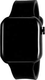 Kids Digital LED Bracelet Watch Birthday Gift for Boys Girls Ages 2-12 (Black)