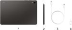 ⁦Samsung Galaxy Tab S9 5G Android Tablet, 11 inches display, 8GB RAM, 128GB Storage MicroSD Slot, S Pen Included, Graphite -1 Year Warranty/Local Version⁩ - الصورة ⁦10⁩