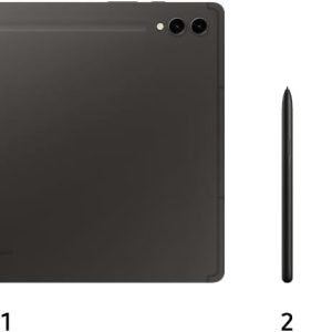 ⁦Samsung Galaxy Tab S9 Ultra 5G Android Tablet, 14.6 inches display, 12GB RAM, 256GB Storage MicroSD Slot, S Pen Included, Graphite -1 Year Warranty/Local Version⁩ - الصورة ⁦9⁩