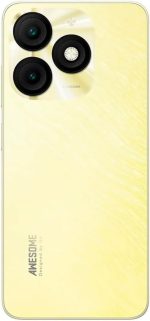 ⁦itel A50|6.6" HD+ Display with Dynamic Bar| 3GB RAM +64GB ROM, Upto 8GB RAM with Memory Fusion|Octacore Processor|8MP AI Dual Rear Cam|5000 mAh Battery | Shimmer Gold⁩ - الصورة ⁦2⁩