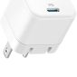 Anker USB C Charger, 20W Fast Charger with Foldable Plug, PowerPort III 20W Cube Charger for iPhone 14/14 Plus/14 Pro/14 Pro Max/13, Galaxy, Pixel 4/3, iPad/iPad Mini, Charging Cable is not included