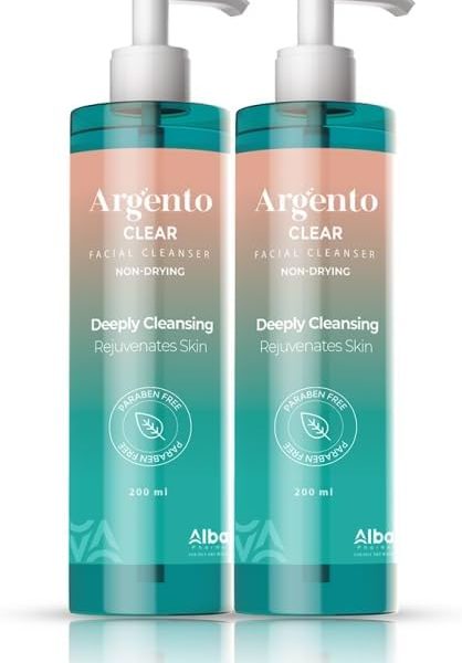 Argento Clear Facial Cleanser Skin Cleanser 400ml