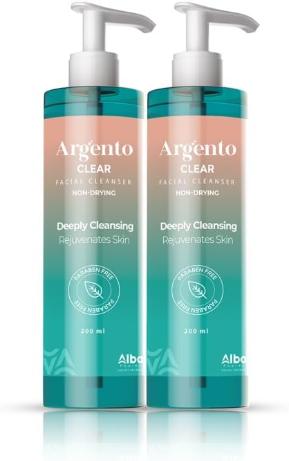 Argento Clear Facial Cleanser Skin Cleanser 400ml