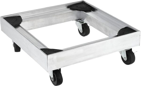 Generic Water Cooler Base Size 33 Moving Wheel With Brake - Silver