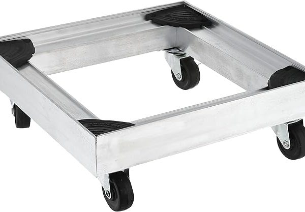 Generic Water Cooler Base Size 33 Moving Wheel With Brake - Silver