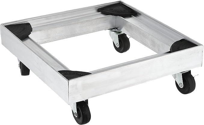 Generic Water Cooler Base Size 33 Moving Wheel With Brake - Silver