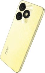 ⁦itel A50|6.6" HD+ Display with Dynamic Bar| 3GB RAM +64GB ROM, Upto 8GB RAM with Memory Fusion|Octacore Processor|8MP AI Dual Rear Cam|5000 mAh Battery | Shimmer Gold⁩ - الصورة ⁦7⁩