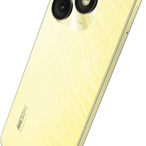 ⁦itel A50|6.6" HD+ Display with Dynamic Bar| 3GB RAM +64GB ROM, Upto 8GB RAM with Memory Fusion|Octacore Processor|8MP AI Dual Rear Cam|5000 mAh Battery | Shimmer Gold⁩ - الصورة ⁦7⁩