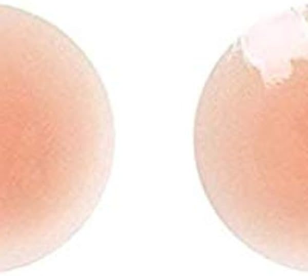 Reusable Round Nipple Cover Adhesive Soft Silicone Bra Pad