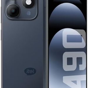 Itel A90, 128GB Storage, 3GB RAM (Starlit Black)