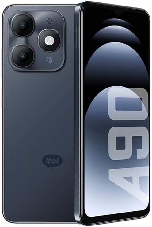 Itel A90, 128GB Storage, 3GB RAM (Starlit Black)