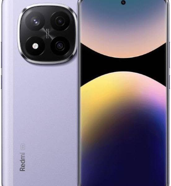 Xiaomi Redmi Note 14 Pro+ 5G smartphone, 12 GB RAM 256 GB, 6.67-inch 1.5K AMOLED display, 200 MP camera, NFC, 120 W fast charging, Lavender Violet| 18 Month manufacturer warranty