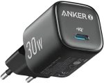 ⁦Anker Zolo 1C Wall Charger Type-C 30W Fast Charging, Improved Temperature Control, Small Design and Charge 3X Faster, Compatible with iPhone, iPad, Samsung, Pixel and - Black -18 Months Warranty⁩ - الصورة ⁦2⁩