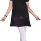 Girls Comfortable Legging - Soft Cotton Material - Fashion Design - School & Play (White, 2)
