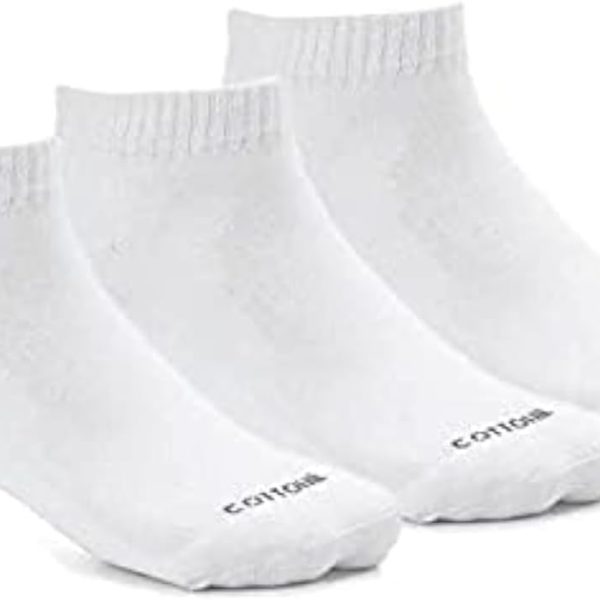 Cottonil Set Of 3 Half Towel ankle Socks - For Men