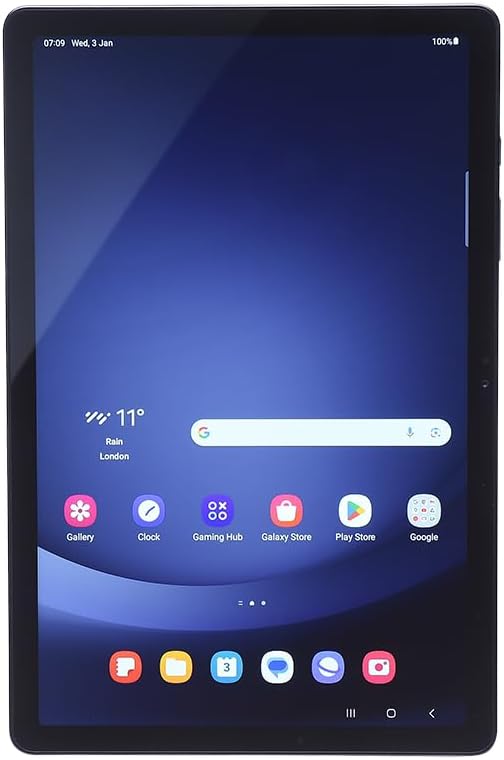 SAMSUNG Galaxy Tab A9+ Plus 5G (128GB, 8GB, 2024) 11" 90Hz, Snapdragon 695 5G, Android 13 Cellular 5G Tablet (International Model Fully Unlocked for US & Global) X216 (w/Fast Charger, Graphite)