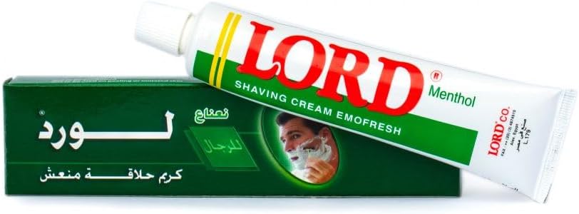 Lord emofresh menthol shaving cream - 55 g