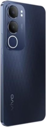 ⁦Vivo Y19S 4G Dual Sim Cellular Phone With 6Gb Ram And 128Gb Capacity, Middle East Version - Glossy Black⁩ - الصورة ⁦2⁩