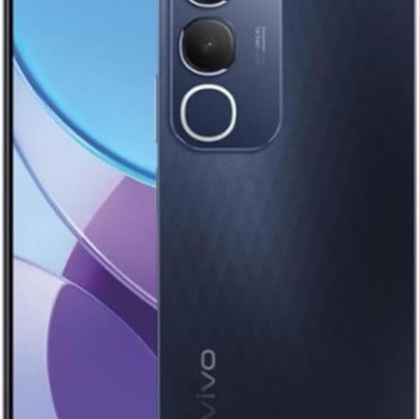 Vivo Y19S 4G Dual Sim Cellular Phone With 6Gb Ram And 128Gb Capacity, Middle East Version - Glossy Black