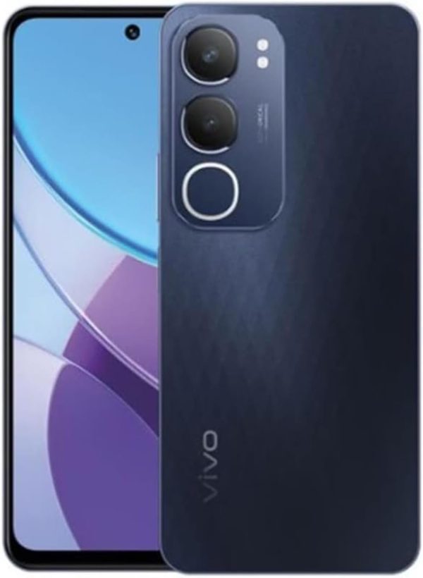 Vivo Y19S 4G Dual Sim Cellular Phone With 6Gb Ram And 128Gb Capacity, Middle East Version - Glossy Black