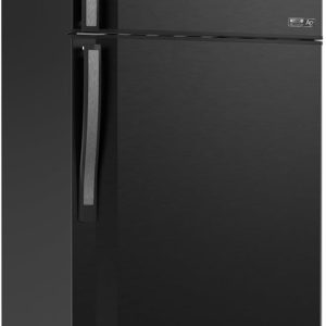 ⁦Tornado RF-58T-BK No Frost Refrigerator, 450 Liters, 2 Doors - Black⁩ - الصورة ⁦5⁩
