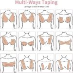⁦Breast Petals Women's Large Breast Lift Adhesive Tape⁩ - الصورة ⁦5⁩