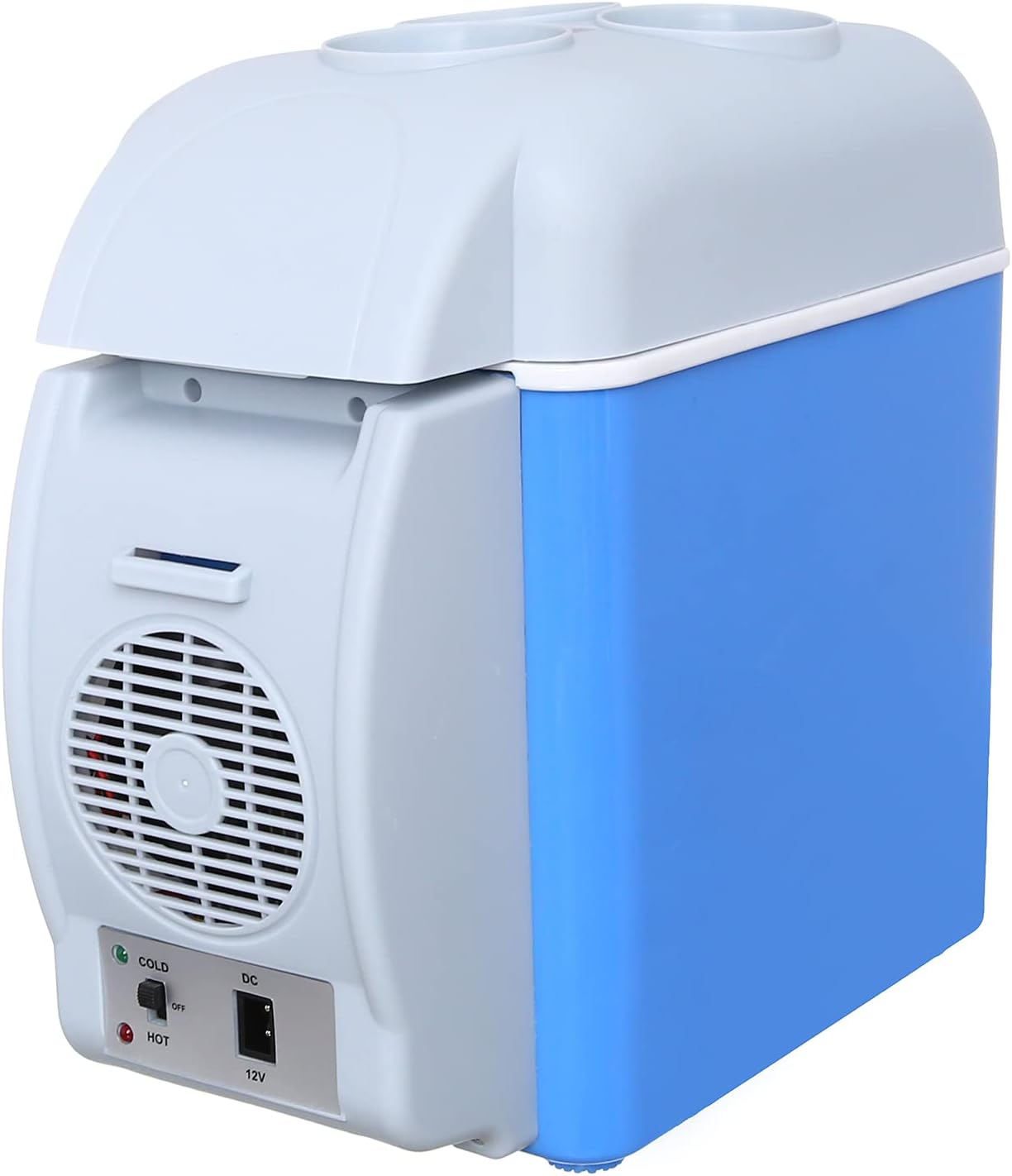 Auto Best Multi Use Car Refrigerator, 7.5 Liter - Light Blue