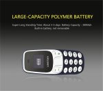 ⁦NC 2-in-1 DMG Bm10 Wireless Dialing Mini Dual Card Old Mobile Phone Unlock Gsm with Hands-free Bluetooth⁩ - الصورة ⁦6⁩