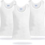 Embrator Set Of 3 Pieces Comfort Singlets For Mens X - White Color may Vary, XL