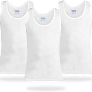 Embrator Set Of 3 Pieces Comfort Singlets For Mens X - White Color may Vary, XL