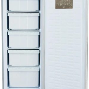 ⁦Deep Freezer Upright 5 Drawer De Frost - Alaska - UP270 - Silver⁩ - الصورة ⁦2⁩
