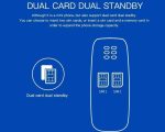 ⁦NC 2-in-1 DMG Bm10 Wireless Dialing Mini Dual Card Old Mobile Phone Unlock Gsm with Hands-free Bluetooth⁩ - الصورة ⁦8⁩