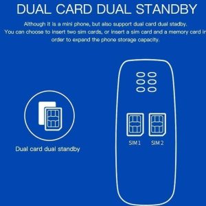 ⁦NC 2-in-1 DMG Bm10 Wireless Dialing Mini Dual Card Old Mobile Phone Unlock Gsm with Hands-free Bluetooth⁩ - الصورة ⁦8⁩