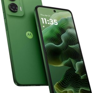 Motorola Moto g35 5G 8GB RAM 256GB UFS 2.2 Android 14 LCD Smartphone, Leaf Green (Pack include charger and cover) 2 Years Warranty