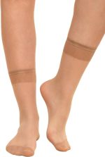 Charmaine Womens Mid-Calf Plain Socks (pack of 4)