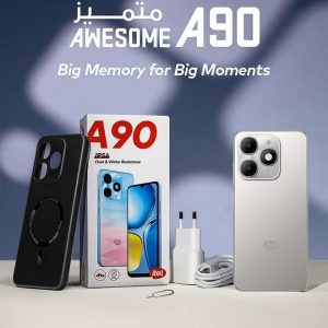 ⁦Itel A90, 4G Smartphone, 256GB Storage, 4GB RAM (Space Titanium, 256, GB, 4, GB)⁩ - الصورة ⁦8⁩
