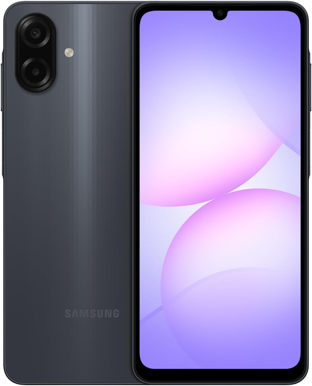 Samsung Galaxy A07 Dual Sim 4GB RAM 128GB Storage Android Smartphone, 6.7-Inch Screen Size, Black- 1 Year Warranty/Local Version