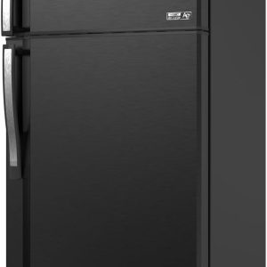 ⁦Tornado RF-58T-BK No Frost Refrigerator, 450 Liters, 2 Doors - Black⁩ - الصورة ⁦6⁩