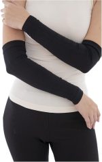 ⁦CARINA Womens Plain Sleeves Arm Warmers (pack of 1)⁩ - الصورة ⁦4⁩