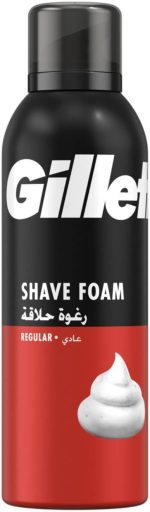 Gillette Regular Shaving Foam, 200ml