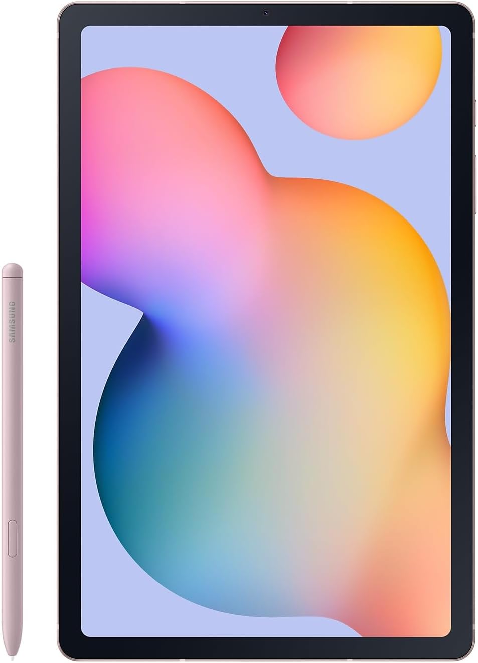 Samsung Galaxy Tab S6 Lite, Octa-Core Processor up to 2.4GHz, 128GB Storage 4GB RAM Wi-Fi S Pen 10.4-Inch FHD Display Android Tablet, Pink -1 Year Warranty/Local Version