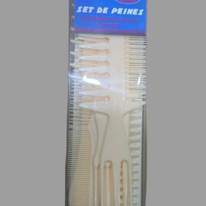 ⁦Combs Set - Assorted Colors, 8 Pieces⁩ - الصورة ⁦4⁩
