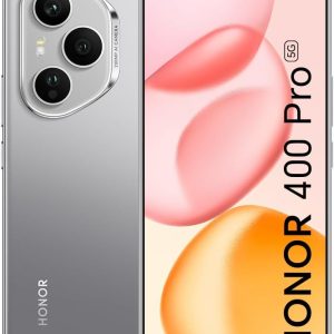 HONOR 400 Pro 5G, 12GB RAM, 512GB Storage, 6000mAh Battery, Snapdragon 8 Gen 2, Lunar Grey |1 year manufacturer warranty