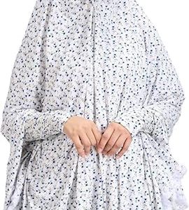 ⁦Prayer Drop - Khimar and Prayer Skirt for Women - Free Size (Multicolor) - High Quality Soft Cotton Lycra⁩ - الصورة ⁦5⁩