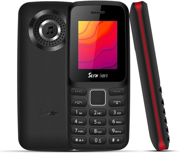 Mobile Sunelan S101 Dual sim Battery 1000 Black Red